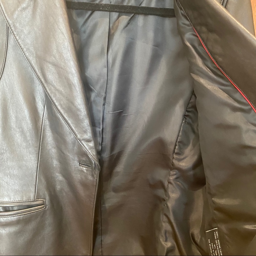 Anne Klein Leather Jacket - Picture 10 of 15